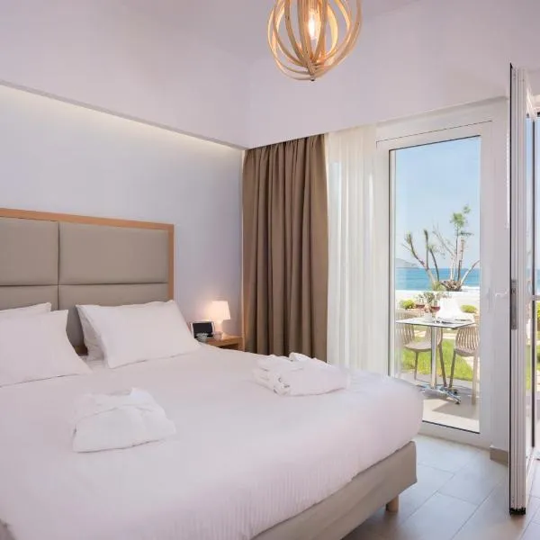 Hermes Beach Front、スタロスのホテル