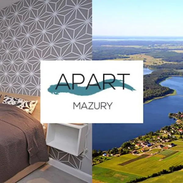 Giżycko - Wilkasy - ApartMazury、ビルカシのホテル