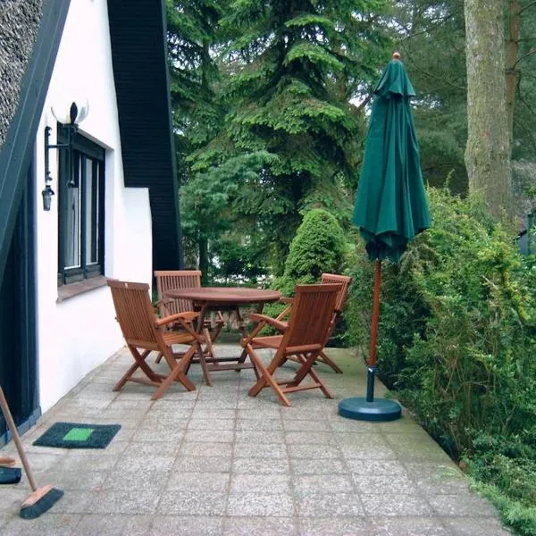 Reetdach-Ferienhaus in Quilitz、Rankwitzのホテル