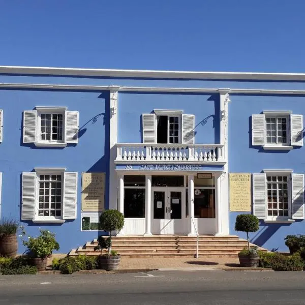 Tulbagh Travelers Lodge - Cape Dutch Quarters, отель в городе Saron
