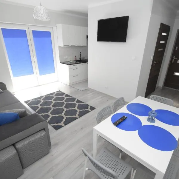 Mazuria Apartamenty, hotell i Mikołajki