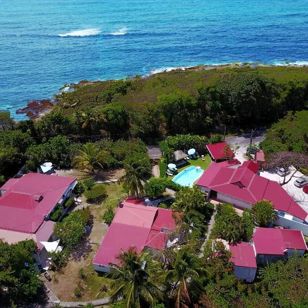 La Rose du Bresil Marie-Galante, hotel in Beauséjour