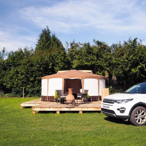 Old Dairy Farm Glamping, hotel v destinaci Emsworth