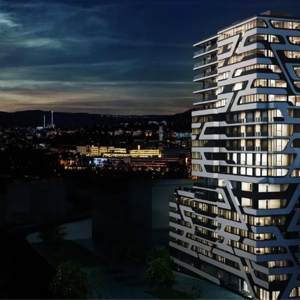 CLOUD No7 APARTMENTS, hotel v Stuttgartu