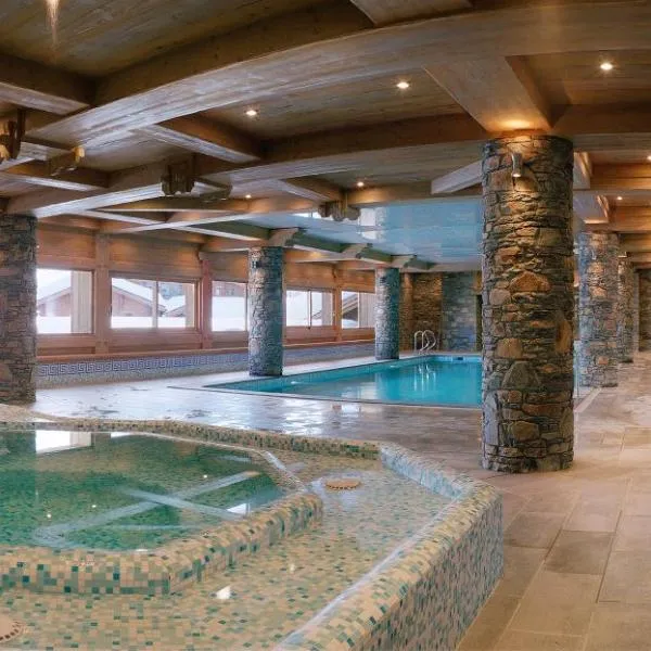 CGH Résidences & Spas Le Hameau Du Beaufortain, ξενοδοχείο σε Les Saisies