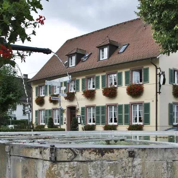 Landgasthof Rebstock Weil am Rhein / Basel, hotel v destinaci Fischingen