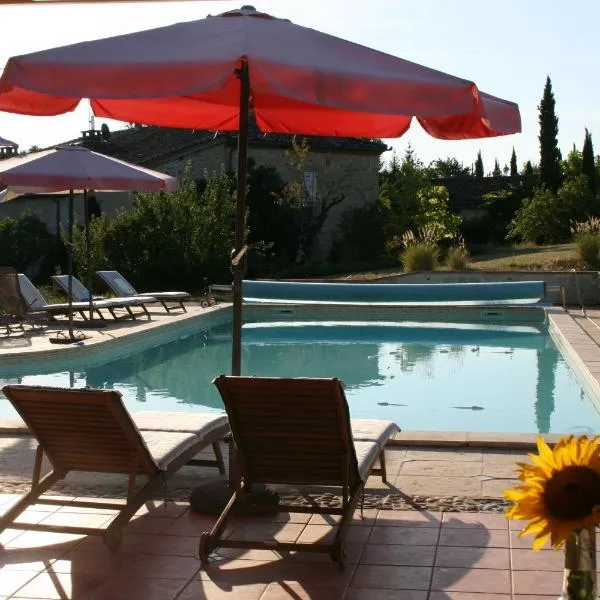 Puechblanc Gîtes et Chambre d'hôte dans le Triangle d'or Gaillac-Albi-Cordes sur Ciel, hotell i Fayssac