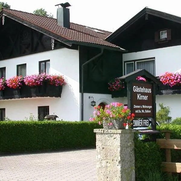 Gästehaus Kirner - Bad Feilnbach, hotel in Bad Feilnbach