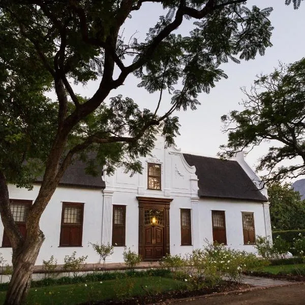 Vrede en Lust Estate, hotel v destinaci Simondium