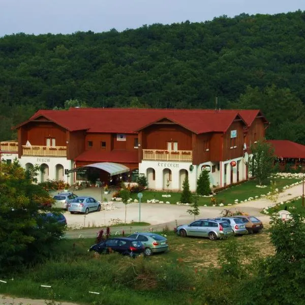 Pollushof Panzió és Étterem, hotel Csolnokon