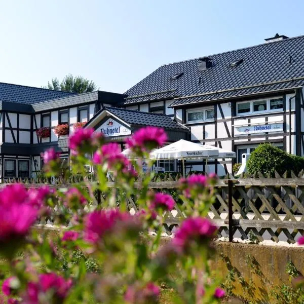 Wellness-Gasthof-Cafe Nuhnetal、Lichtenfels-Sachsenbergのホテル