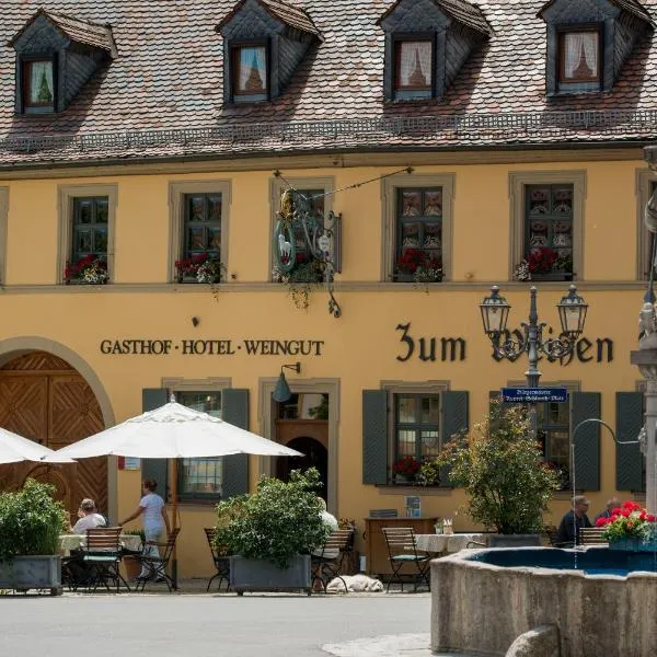 Gasthof zum Weißen Lamm, hotel en Mainstockheim