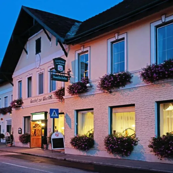 Gasthof zur Wachau, hotel Hofarnsdorfban