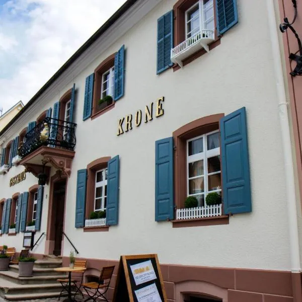 Krone - das Gasthaus, hotel v destinaci Kirchhofen
