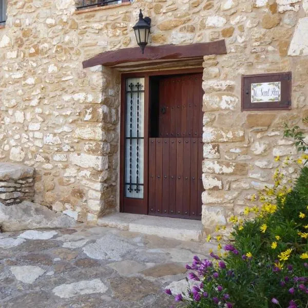 Viesnīca Casa Rural Mas de Sant Pau - Turistrat. pilsētā Sierra-Engarcerán