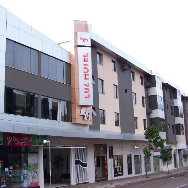 Luz Hotel Pato Branco, hotel in São Lourenço do Oeste