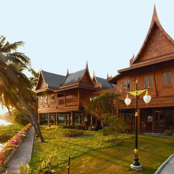 RK Riverside Resort & Spa (Reon Kruewal), hotell i Ban Bang Yai Chuai