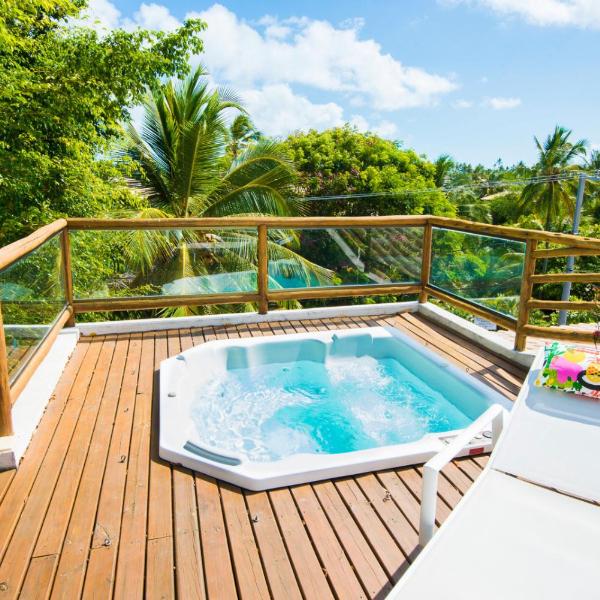 Duplex com hidromassagem - Praia do Forte