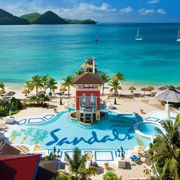 Sandals Grande St. Lucian Spa and Beach All Inclusive Resort - Couples Only, hótel í Gros Islet