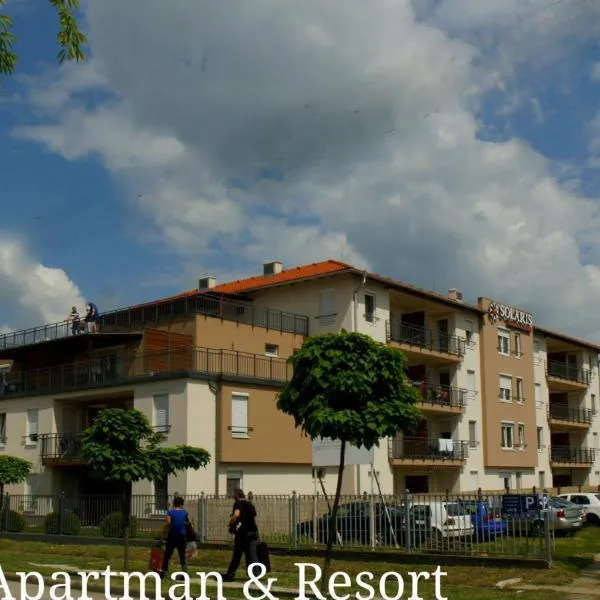 Solaris Apartman&Resort, hotel Cserkeszőlőn