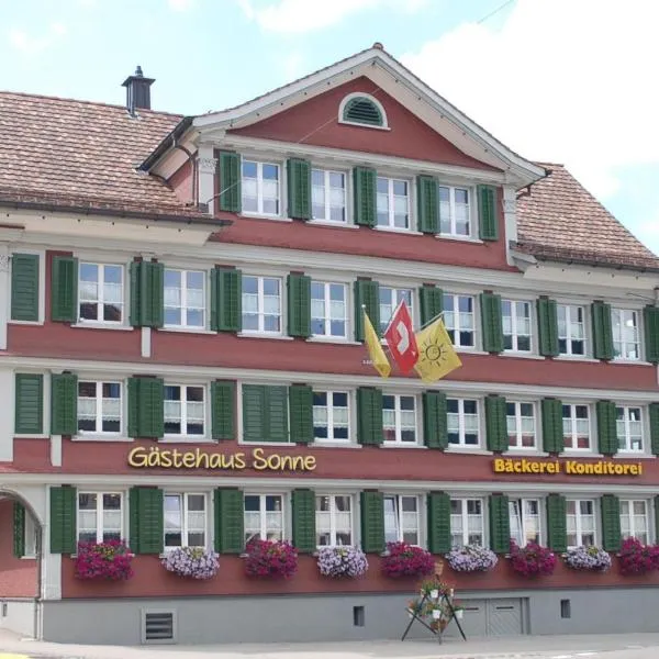 Gästehaus Sonne, hótel í Bütschwil