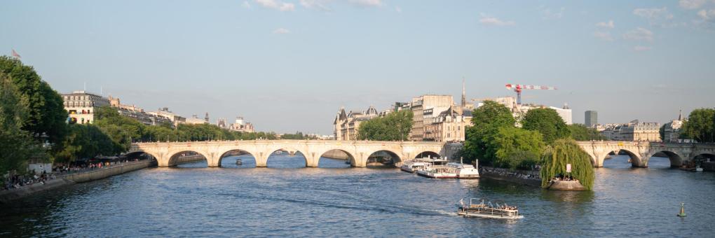 A Walk On and Over and Under The Pont Neuf, Paris 