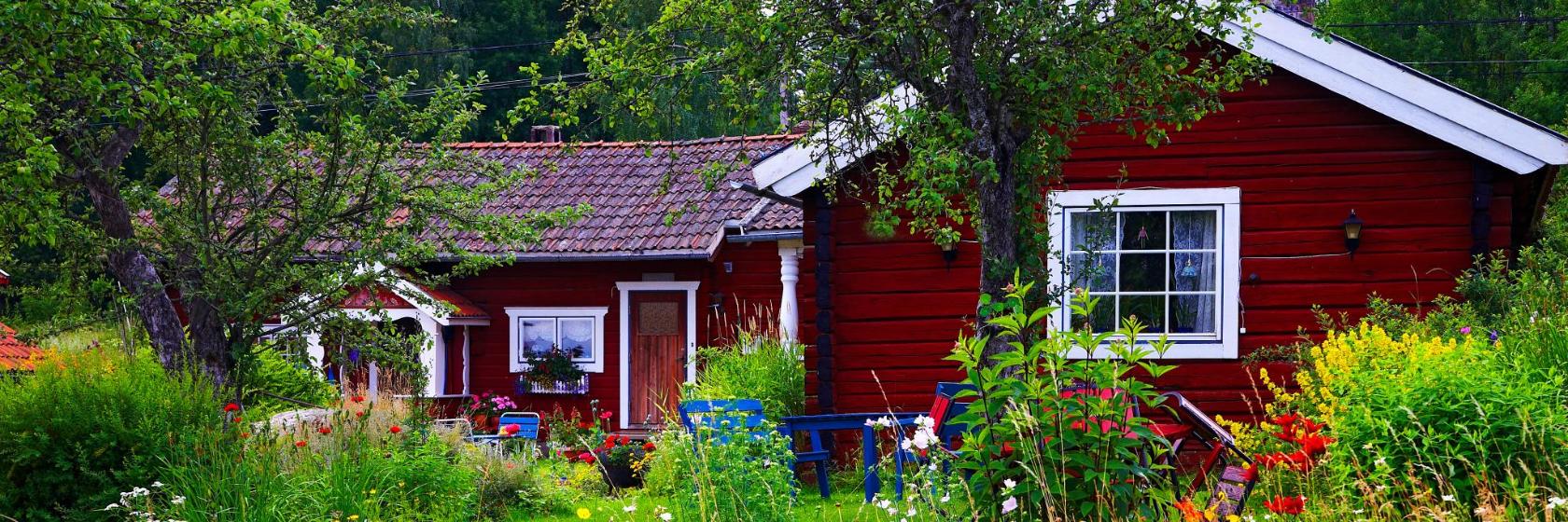 Utsikt mot dammen. - Picture of Carl Larsson House, Sundborn - Tripadvisor