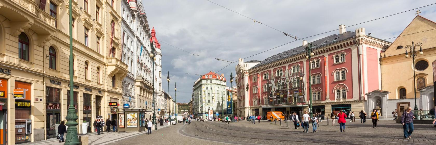 De 10 beste hotellene i nærheten av Palladium kjøpesenter i Praha (Tsjekkia)