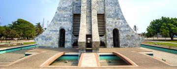 Kwame Nkrumah Memorial Park yakınındaki oteller