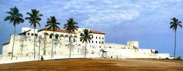 Cape Coast Castle: viešbučiai netoliese