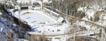 Hotellid huviväärsuse Medeu lähedal