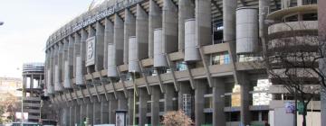 Štadión Santiago Bernabéu – hotely v okolí