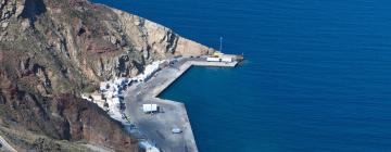 Hotellid huviväärsuse Santorini sadam lähedal