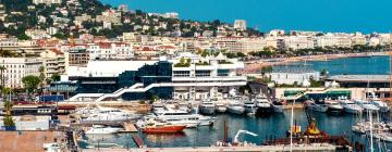 Konferencijų ir parodų centras  „Palais des Festivals de Cannes“: viešbučiai netoliese