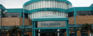 Hotelek a Plaza Senayan bevásárlóközpont közelében
