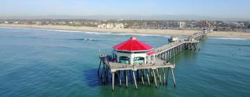 亨廷頓海灘碼頭（Huntington Beach Pier）附近的飯店