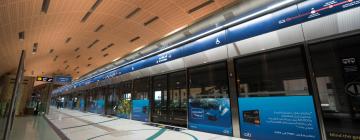 Viesnīcas tuvumā vietai metro stacija Dubai Airport Terminal 3