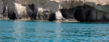 morské jaskyne Ayia Napa – hotely v okolí