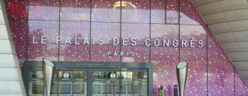 Kongresové centrum Palais des Congrès de Paris – hotely v okolí