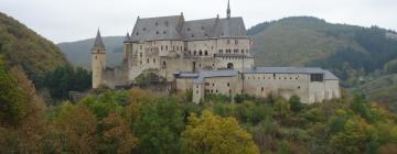 Hrad Vianden – hotely v okolí