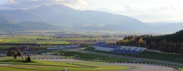 Pretekárska dráha Red Bull Ring – hotely v okolí