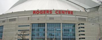 „Rogers Centre“ stadionas: viešbučiai netoliese