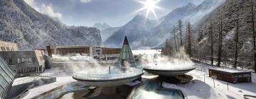 Hotelek az Aqua Dome - Tirol Therme Längenfeld közelében