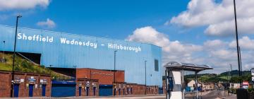 Viesnīcas netālu no apskates objekta stadions Hillsborough