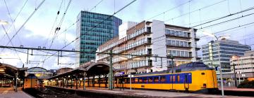 Hotel dekat Stasiun Kereta Pusat Utrecht.