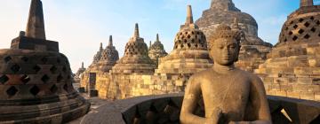 Borobudur Tapınağı yakınındaki oteller