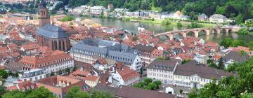 Heidelbergo istorinis centras: viešbučiai netoliese