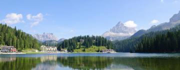 米蘇里娜湖（Lake Misurina）附近的飯店