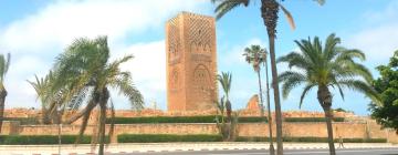 Hassano bokštas: viešbučiai netoliese