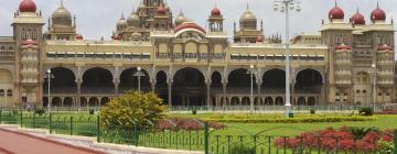 Palác Mysore – hotely v okolí